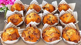 Meilleure recette de MUFFINS à la banane Doux Moelleux et Très Savoureux [upl. by Enyawd]