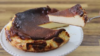 Basque Burnt Cheesecake Recipe [upl. by Jo Ann]