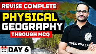 Physical Geography MCQs 🌍  Day 6 Structure and Physiography amp Drainage System  PW OnlyIAS [upl. by Howe]