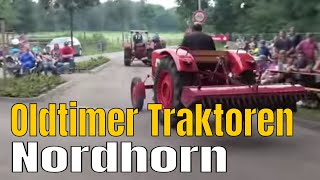 Oldtimer Traktoren Treffen 2016 auf den Nordhorn Feldtage  Oldtimer Traktoren im Einsatz [upl. by Nahgeem]