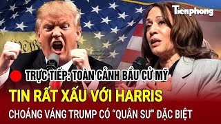 Trực tiếp Toàn cảnh Bầu cử Mỹ  Tin dữ với Harris choáng váng Trump có “quân sư” đặc biệt [upl. by Forster]