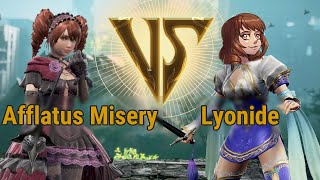 Afflatus Misery Amy VS Lyonide Xianghua  Soulcalibur VI [upl. by Maloy]