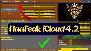 Haafedk iCloud Remove tool v42 download latest version 2024 bypass MDM IOS 17 with one click [upl. by Cristobal139]