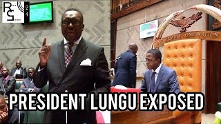 Gary Nkombo tells President Lungu to learn diplomacy after America showdown Zambia Parliament 2019 [upl. by Buke345]