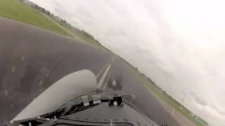 Defense News Onboard Footage of a Typhoon Landing at RAF Northolt [upl. by Aisul]