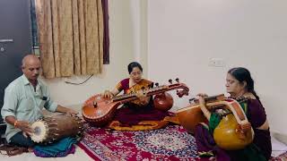 Nottuswara6 Santatam Pahimam Veena  Vocal [upl. by Morette542]