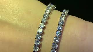 Top 6 Best Setting Tennis Bracelet Style  You Must Know Before Buying [upl. by Eibocaj]