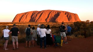 Heiliger Felsen im Outback Uluru ab sofort gesperrt  AFP [upl. by Feltie]