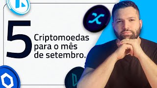 Melhores criptomoedas para SETEMBRO de 2024 [upl. by Charlotte]