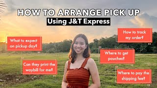 How to Arrange Pick Up Using JampT Express in 2023 Philippines  Step by Step  Ericka Javate [upl. by Gilletta209]