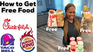 HOW TO GET FREE FOOD 2020  630  HOW TO EAT WITH NO MONEY 2020 [upl. by Erbma942]