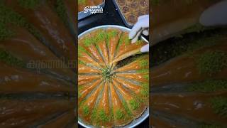 The Best Turkish Baklava In The World baklava dessert shorts [upl. by Aerdma]