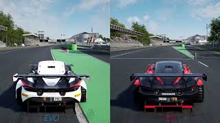 ACC  720s EVO Vs 720s Lap Comparison [upl. by Maitund]