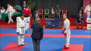 Anas Alami 🇲🇦  VS  MTsangaras 🇨🇾  Karate 1 Premier League Rabat 2023 Morocco 🇲🇦 [upl. by Jedthus712]