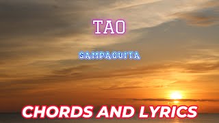 TAO with Chords and Lyrics [upl. by Glanville]