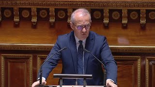 Motion de censure  la France n’a pas besoin « d’une nouvelle crise » prévient JeanFrançois Husson [upl. by Elizabeth]