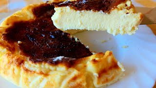 cheesecake en AIR FRYER súper fácil y rápida en 1 sólo paso con pocos ingredientes [upl. by Cappella]