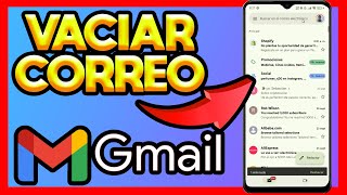 ✅COMO VACIAR MI CORREO GMAIL [upl. by Aznarepse]