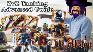 Albion Online Tutorials ZvZ  Advanced Tanking Guide [upl. by Lotta]