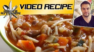 How to make Minestrone Soup [upl. by Branen710]