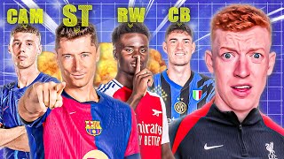 Picking The Worlds BEST Player In EACH POSITION This Season [upl. by Bixler849]