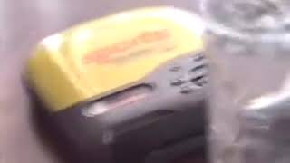 Sony Discman commercial in Ridgecrest CA Earthquake Capital of the World [upl. by Ransom]