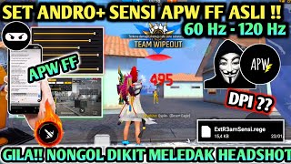 SET ANDRO APW FF GACOR  SENSITIVITAS FF AUTO HEADSHOT 2024🔥⚙️ VIRAL❗️ SENSITIVITAS HEADSHOT 2024 [upl. by Stefa]