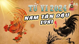 Tử vi 2024  Nam Tân Dậu sinh năm 1981 trong năm 2024 Tử vi Tân DậuThuần Việt [upl. by Fredkin]