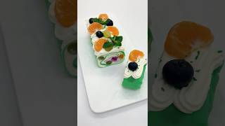 Pancake roll with fruits [upl. by Nichani]