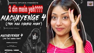 EMIWAY  MACHAYENGE 4 EXPLICIT REACTION OFFICIAL MUSIC VIDEO EMIWAY VS KRSNA WHO WILL WIN [upl. by Daniella43]