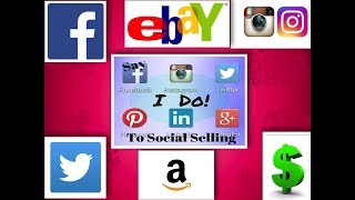 How to Sell Ebay amp Amazon Inventory on Instagram Facebook amp Twitter [upl. by Annaigroeg]