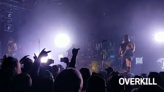 Mulch Video Fanzine Overkill at Playstation Theater May 10 2019 [upl. by Vachil767]