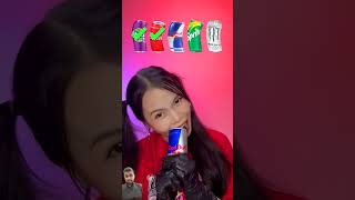 I react this ASMR cold drink jelly eating challenge mukbang shorts [upl. by Redmer]