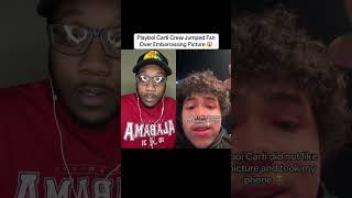 Playboi Carti Crew Jumped Fan Over Embarrassing Picture [upl. by Nail]