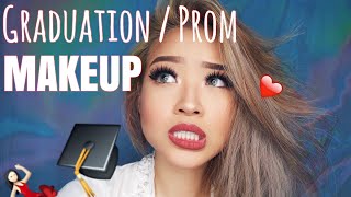 Graduation  Prom Makeup Tutorial  Marcella Febrianne [upl. by Kapeed170]