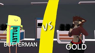 BUTTERMAN VS Ep 9 GoldFireRawr [upl. by Casaleggio637]