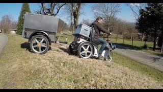 Schnellster Rollstuhl Scooter Elektrofahrzeug mit Zulassung [upl. by Andreana179]