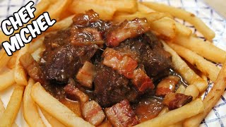 Carbonnade flamande avec frites Belges [upl. by Halehs]