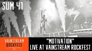 Sum 41  Motivation  Vainstream Rockfest 2022 [upl. by Ardnuasal]