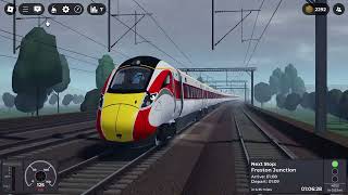 Class 801 Norrington to Avonhill Part 1 British railway [upl. by Tiat]