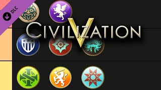 Civilization 5 Tier List  Brave New World  DLC Civs 2022 [upl. by Llennoc]