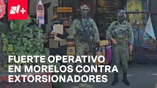 Operativo contra extorsionadores en Morelos Detienen a líder de halcones de la Familia Michoacana [upl. by Phillis26]