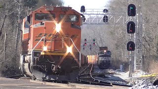 1z 30 Trains in 12 Hours Part 22 Railfanning Austell  Mableton GA 01302016 ©mbmars01 [upl. by Tacklind]