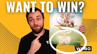 How to Win Ark Nova  Ark Nova Strategy Tips  World Series of Board Gaming [upl. by Holms930]