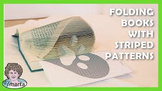 Folding Books with Striped Patterns [upl. by Noletta]