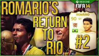 Romarios Return To Rio 2  First Match FIFA 14 Ultimate Team Road To Glory [upl. by Iggy]