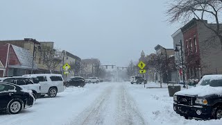 LIVE Whiteout Conditions In Michigan [upl. by Gina]