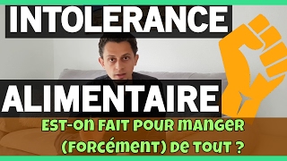 INTOLERANCE ALIMENTAIRE Eston fait pour manger forcément de tout  Marc WelterBlogSansGluten [upl. by Kwan]