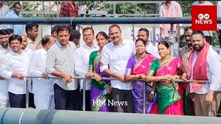 NacharamSTPPLANTBRSWorking PresidentKTR Visit 6th Division HMT Nagar Nacharam Hyderabad [upl. by Sixele]