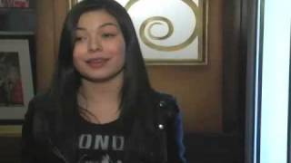 Miranda Cosgrove EXCLUSIVE quotAbout You Nowquot Set Visit [upl. by Naam]